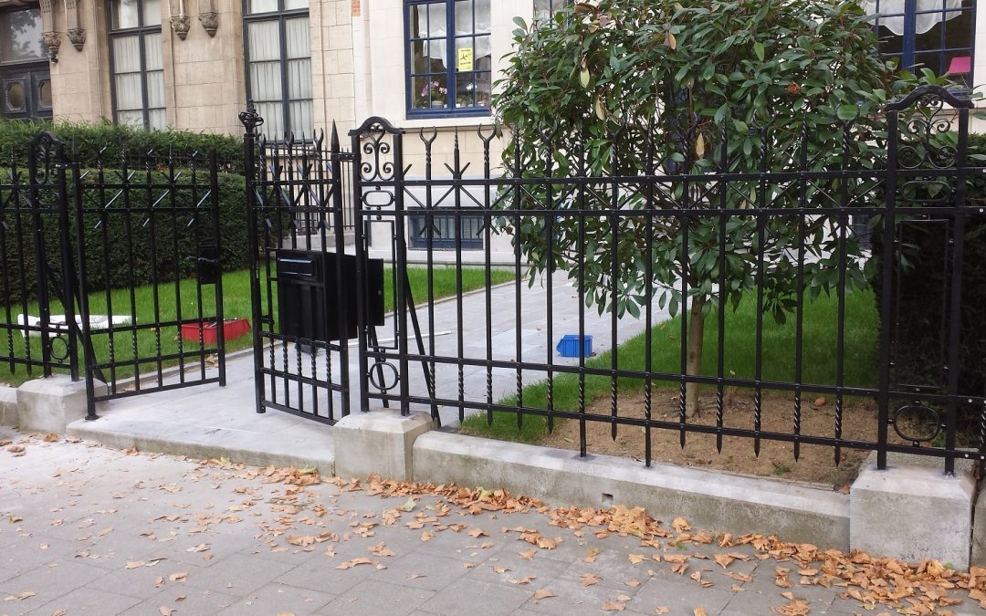 Fences in wrought iron